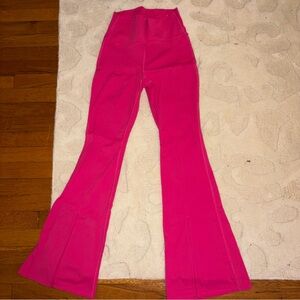 JoyLab Women's Split Flare Leggings - Pink Size Small